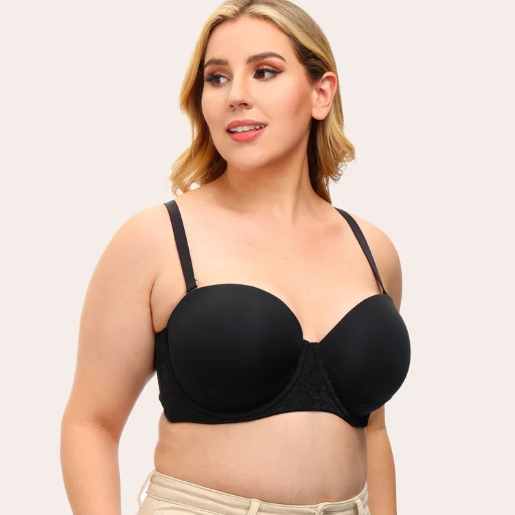 2021 Новый бюстгальтер большого размера плюс задняя застежка бесшовный пуш-ап