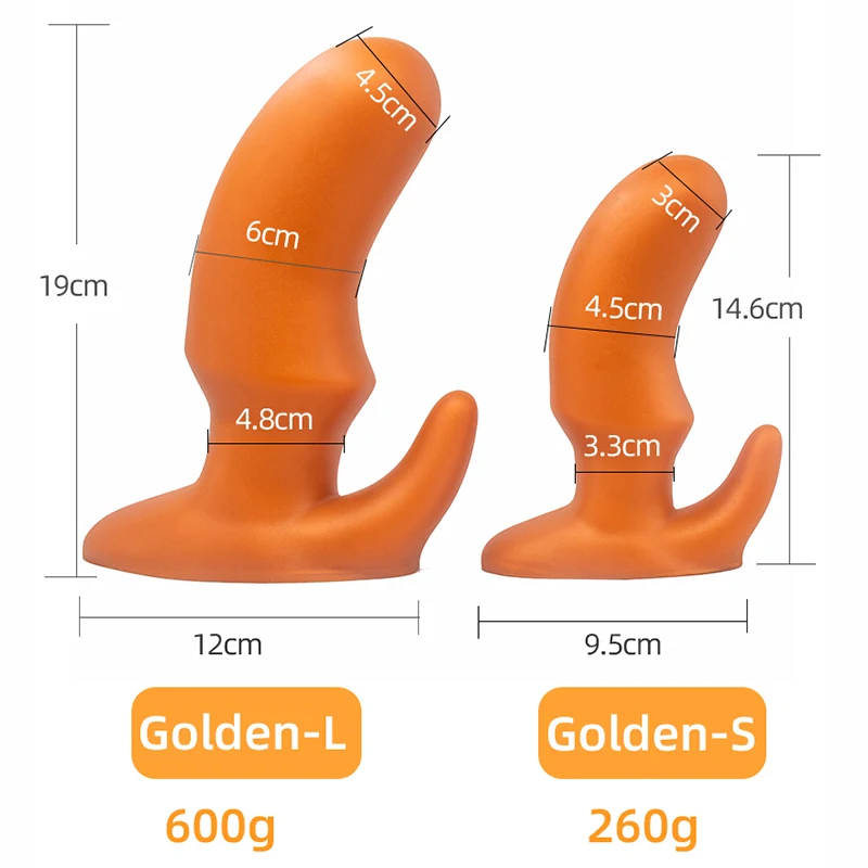 Силиконовый массажер для простаты Дневник взрослых с золотым Рогом