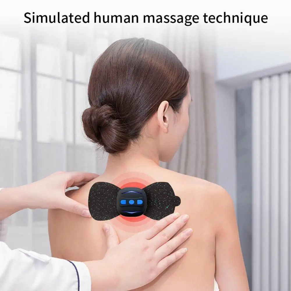 

NEW Body Massage Patch Charging Massager Mini Portable Massage Stickers Neck Stickers Cervical Vertebra Physiotherapy Instrument