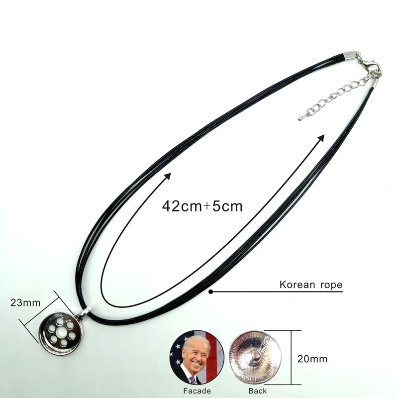 

Vote for Joseph Biden Fashion Necklaces Election Slogan Keep America Great 2020 Trump Supporter Flags Souvenir Jewelry Wholesale