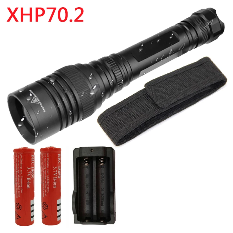 B Litwod P73Z30 3200LM CREE XHP70.2 32 Вт Мощный тактический светодиодный фонарик с зумом для объектива 18650 батарея - Испускаемый цвет: B