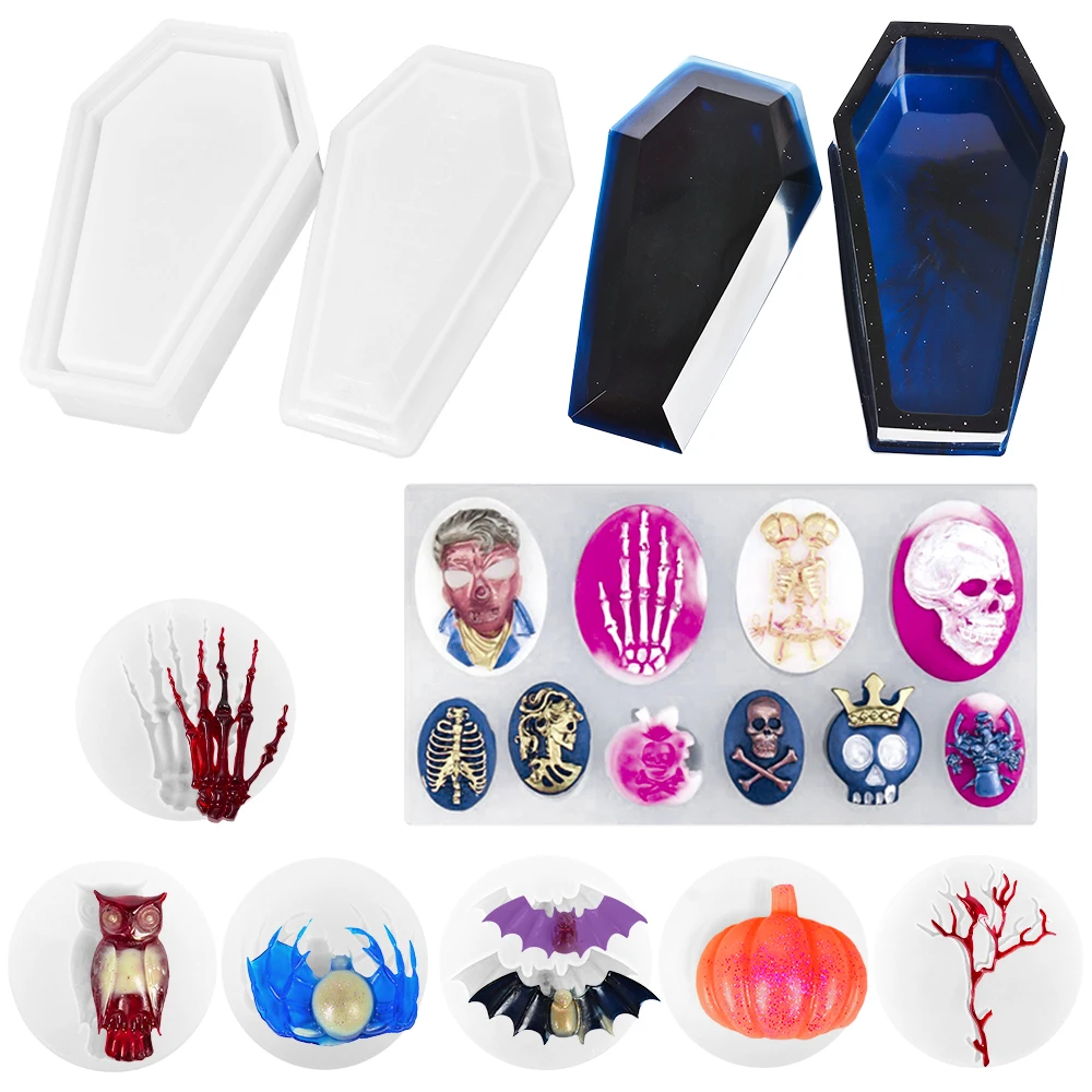 Полимерный силикон коробка форма гроба в том числе коробки ювелирных изделий и