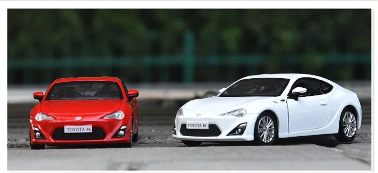 Точная имитация эксклюзивный Diecasts& Toy Vehicles: RMZ city автомобильный Стайлинг TOYOTA 86 GT 1:36 сплав литья под давлением модель автомобиля Pull Back автомобили