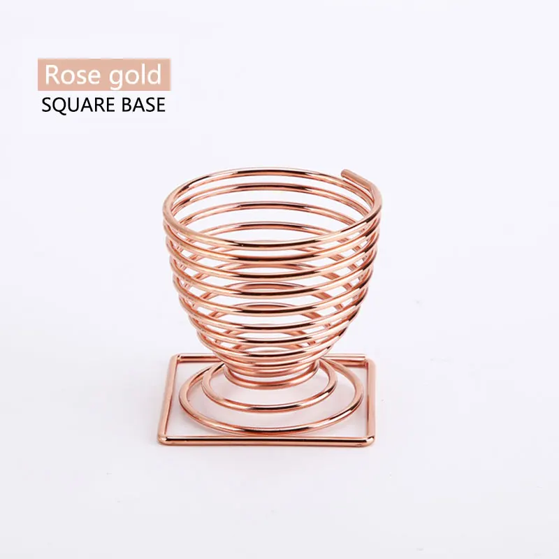 1 шт. красивая полка для хранения яиц подставка сушки макияжа губка металлическая