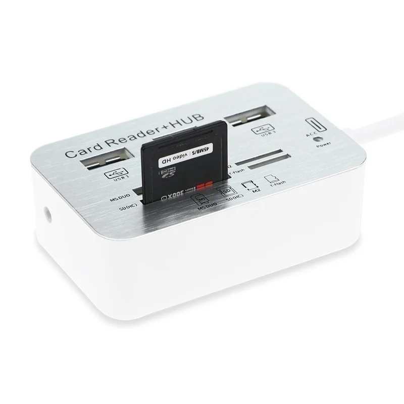 Кардридер type-C на USB внутренний 3,0 кардридер с концентратором 7 в 1 TF Sdcard Reader аксессуары для ноутбуков Multi Kaartlezer
