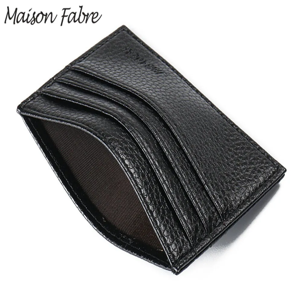 Мужской деловой кошелек с отделением для кредитных карт винтажный тонкий