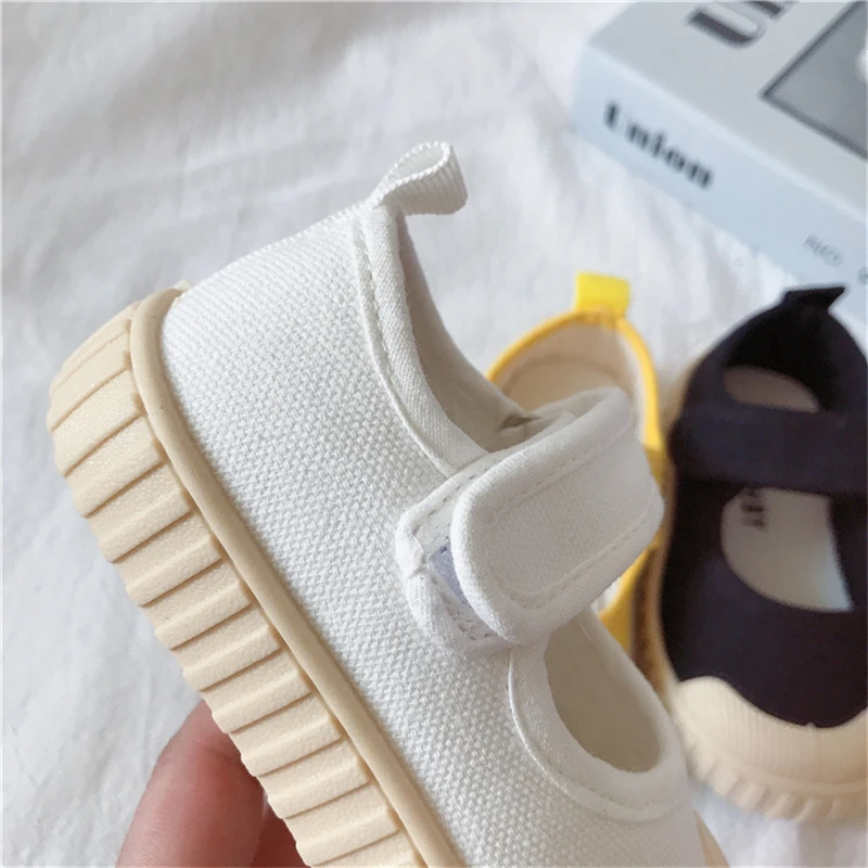 Кеды Детские холщовые От 1 до 6 лет плоская подошва дышащие для начинающих ходить