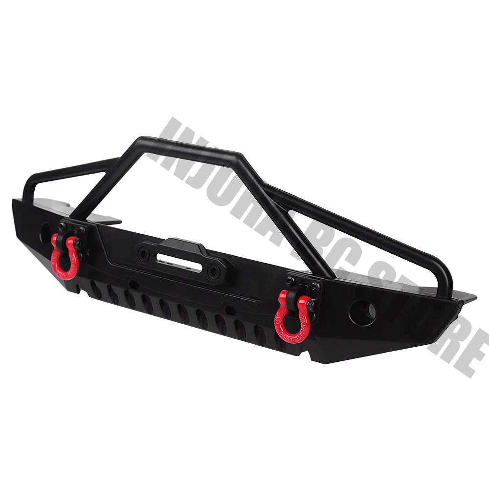 

1pcs Plastic Front/Rear Bumper with Metal Tow Hook for RC Car 1/10 Axial SCX10 & SCX10II 90046