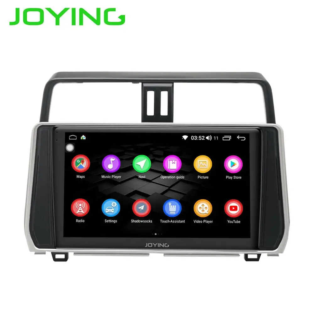 10 1 &quotips Авторадио gps для Toyota Land Cruiser Prado 150 2018 2019 2 ГБ/4 ГБ Восьмиядерный Android