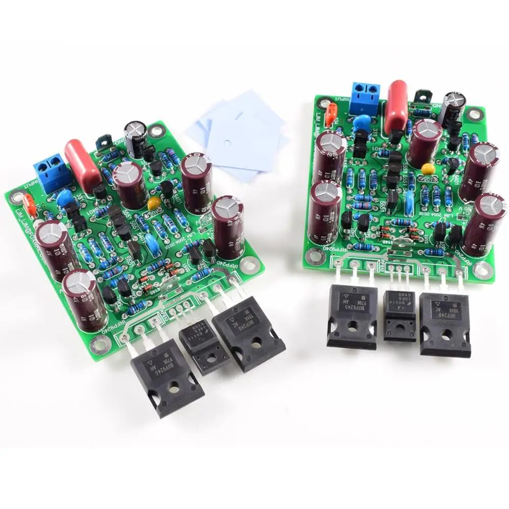 Фото 1 пара L7 MOSFET VISHAY IRFP240 IRFP9240 двухканальный аудиоусилитель мощности полевого транзистора готовая плата 150 Вт 300 Вт 350 Вт №1
