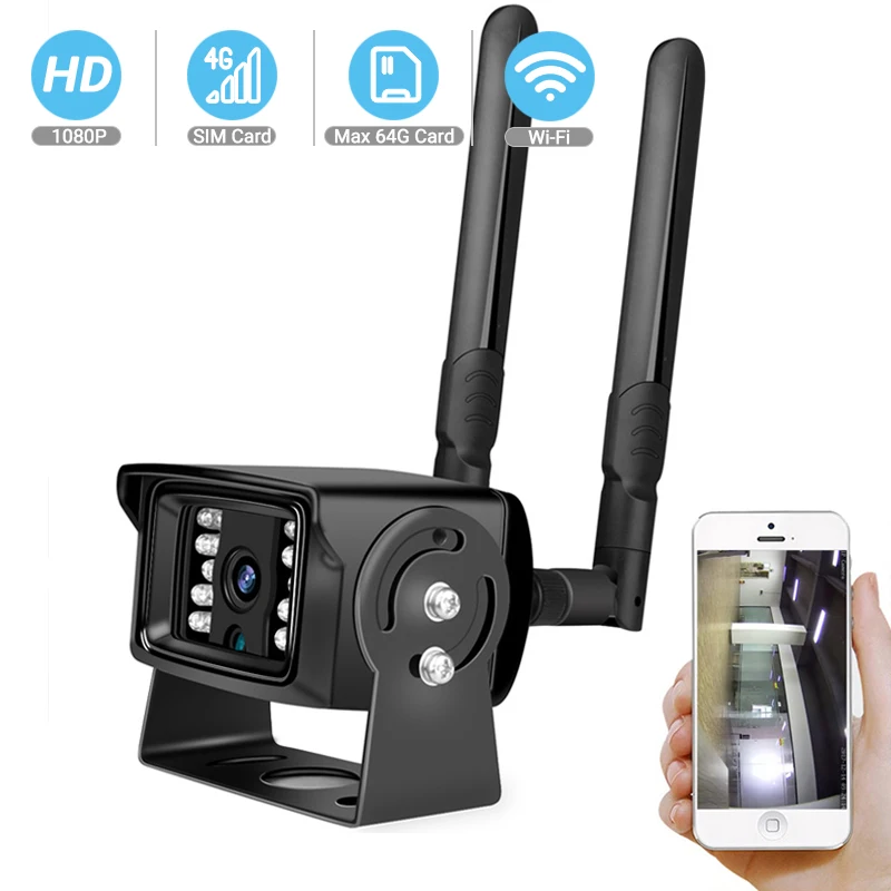 Besder 1080P 4G sim-карта wifi ip-камера со слотом для sd-карты ONVIF металлический чехол наружная Камера Безопасности s Mini Wi-Fi 4G для автомобиля/дома