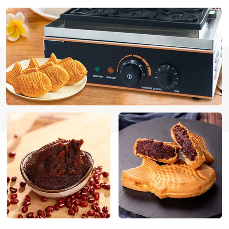 Японская вафельница в форме рыбы устройство для выпечки 220 В 110 В|Кухонные