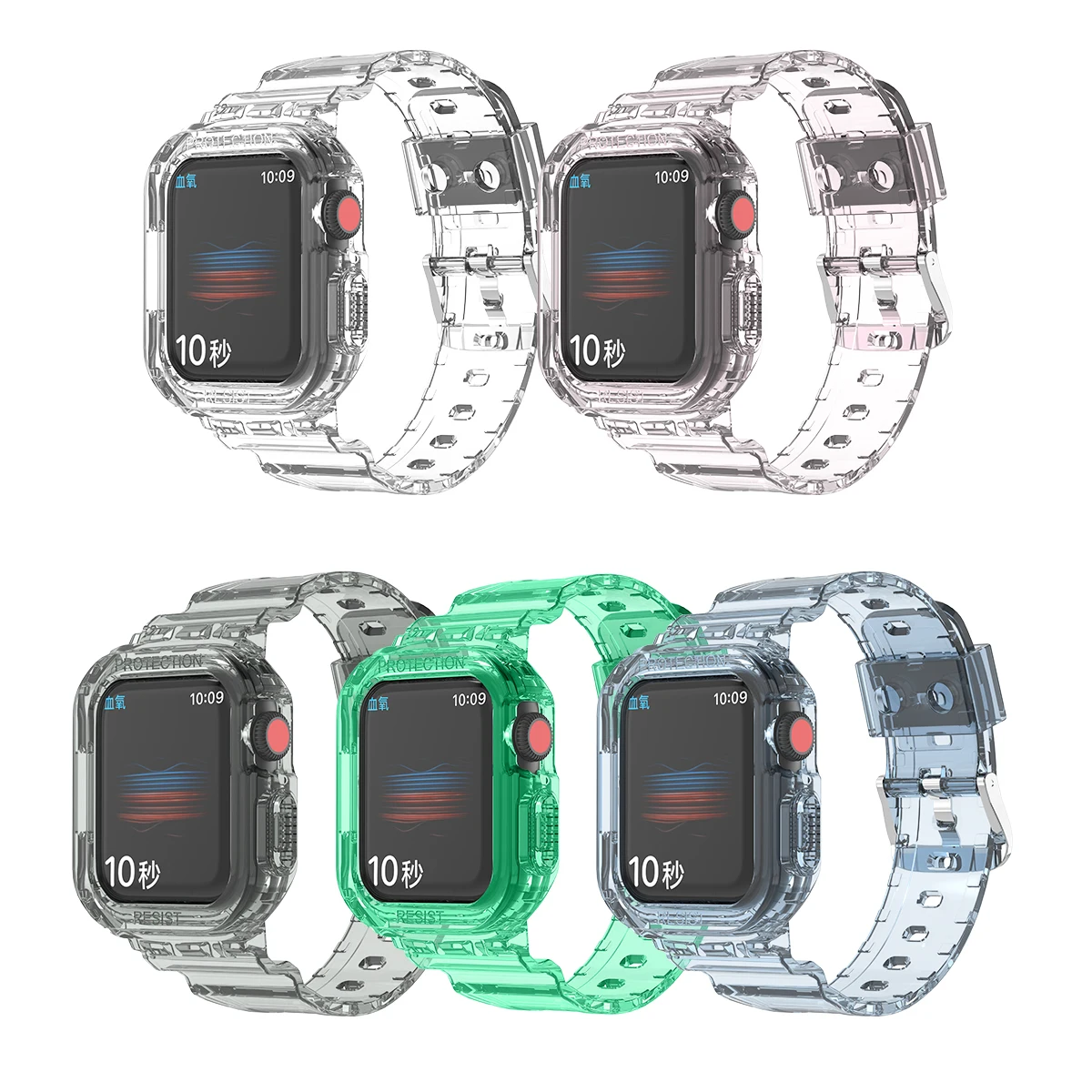 

Ремешок силиконовый для Apple Watch Series 7 Band 42 мм 45 мм