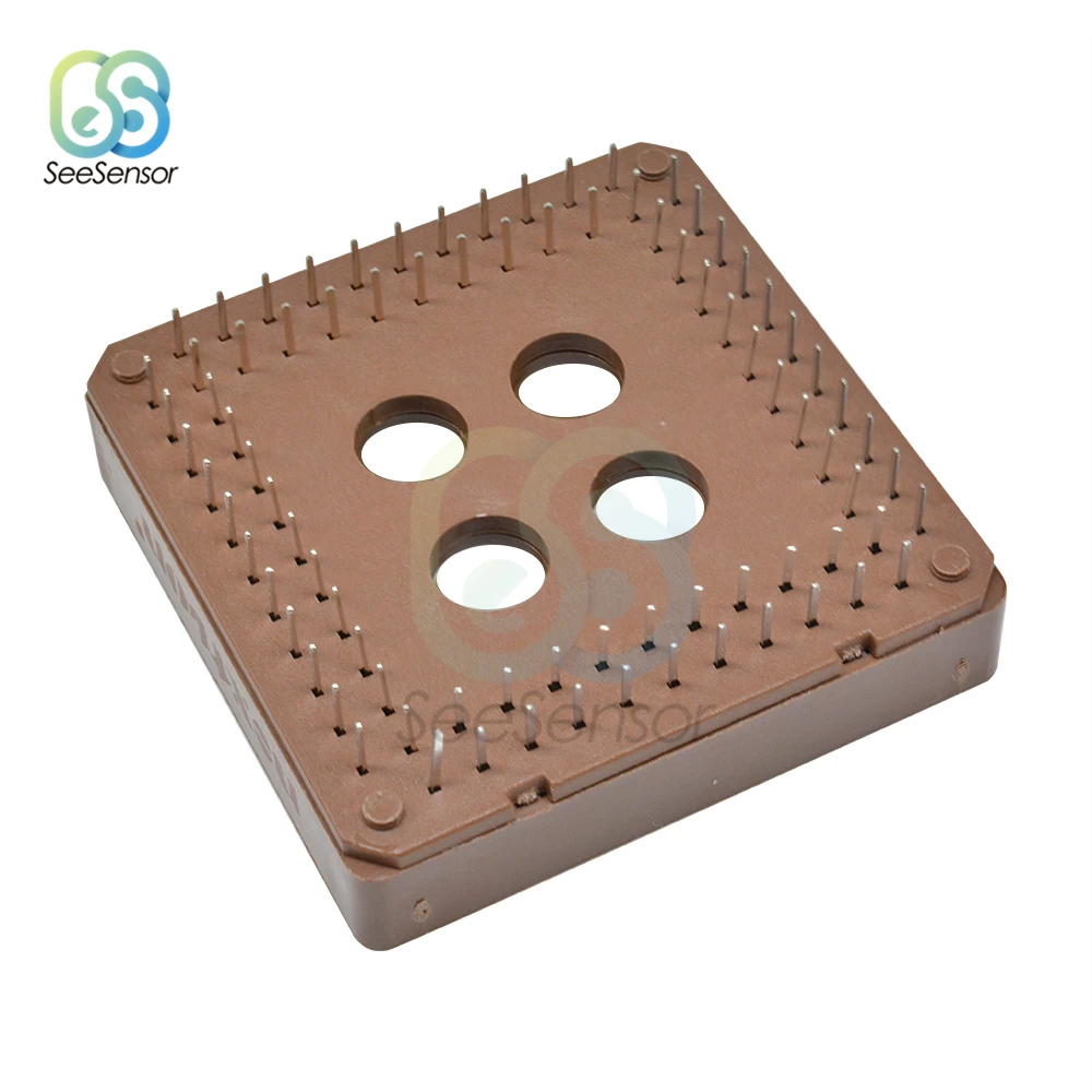2 шт./лот PLCC IC Socket DIP 84 PINS SMD DIP|Соединители| |