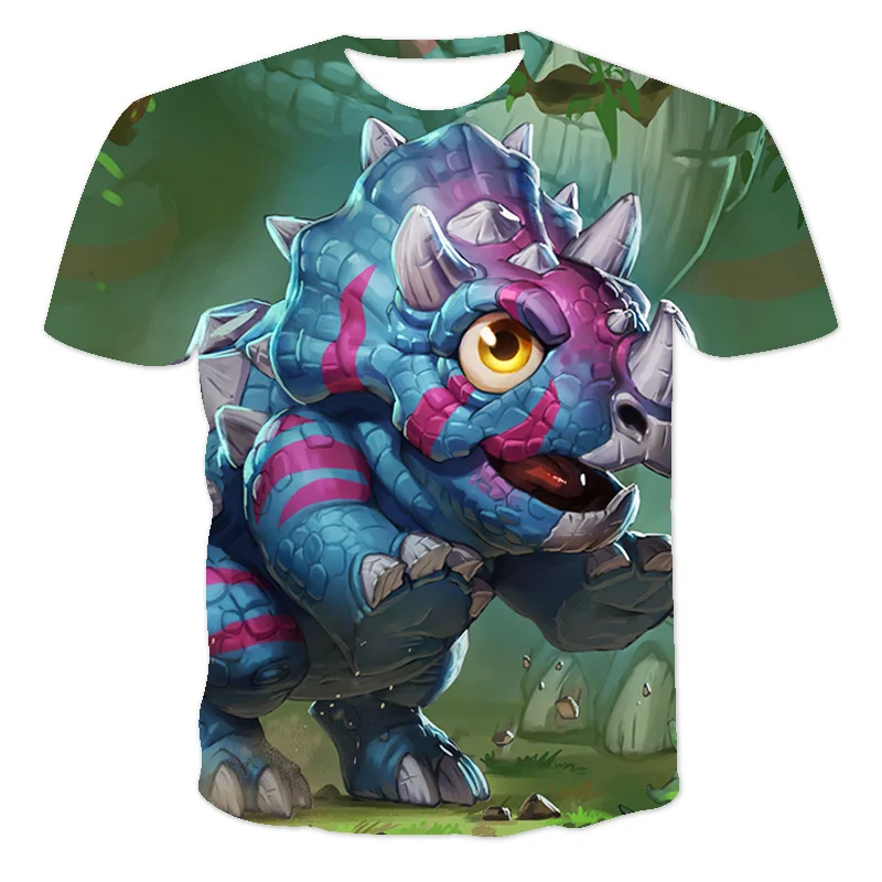 

Hearthstone Boy/Girl Summer Selling Game Oversized T-Shirt Fashion O-Neck printing Punk Short Sleeve Streetwear Kawaii Tees