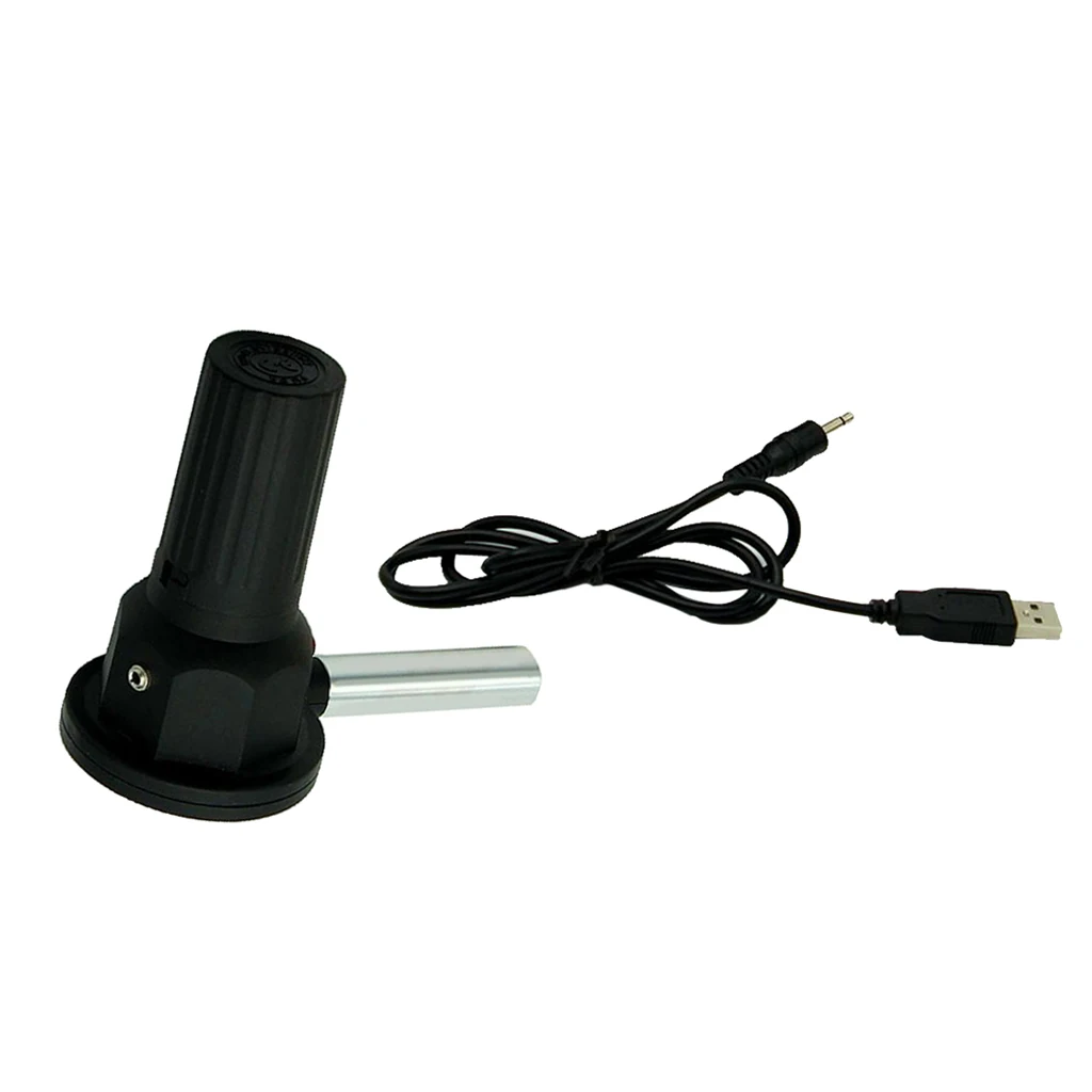 

Outdoor Camping BBQ Fan Air Blower with USB Cable Fast for