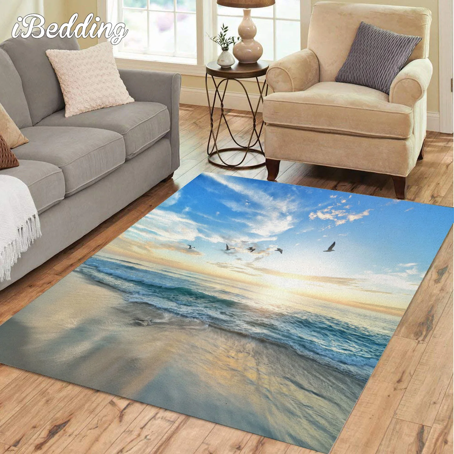 

Коврики и ковровые покрытия Ocean Vista для дома, гостиной, коврик для отдыха, большой коврик для кухни, напольный коврик, декоративный ковер для ...