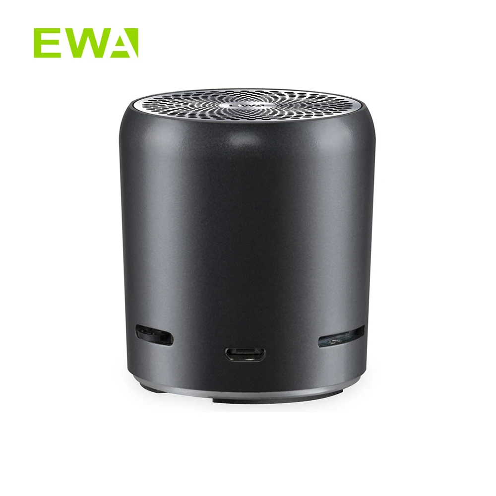 Caixas de Som Alto-falantes e Subwoofer Super-mini Portátil Bluetooth Alto-falante Tws Melhor Som Baixo Boombox Metal Corpo Carro Ewa 5.0
