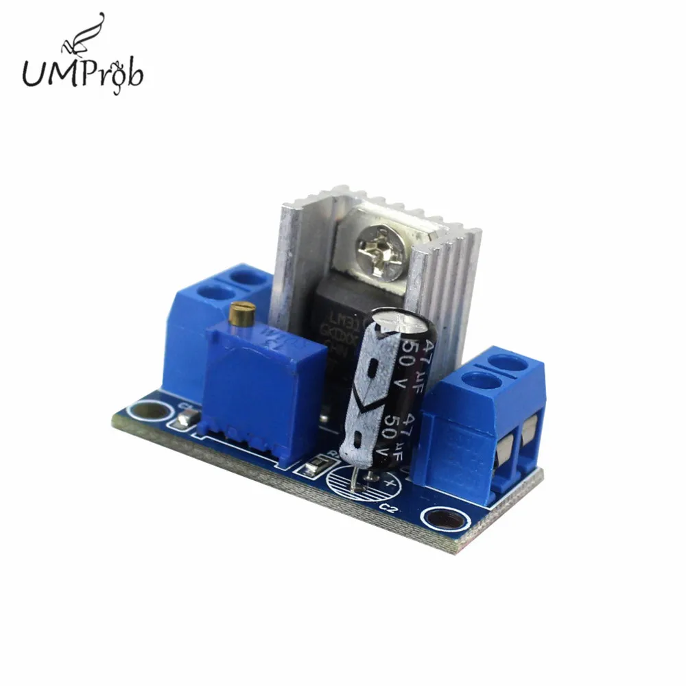 LM317 DC-DC преобразователь понижающий модуль печатной платы линейный регулятор