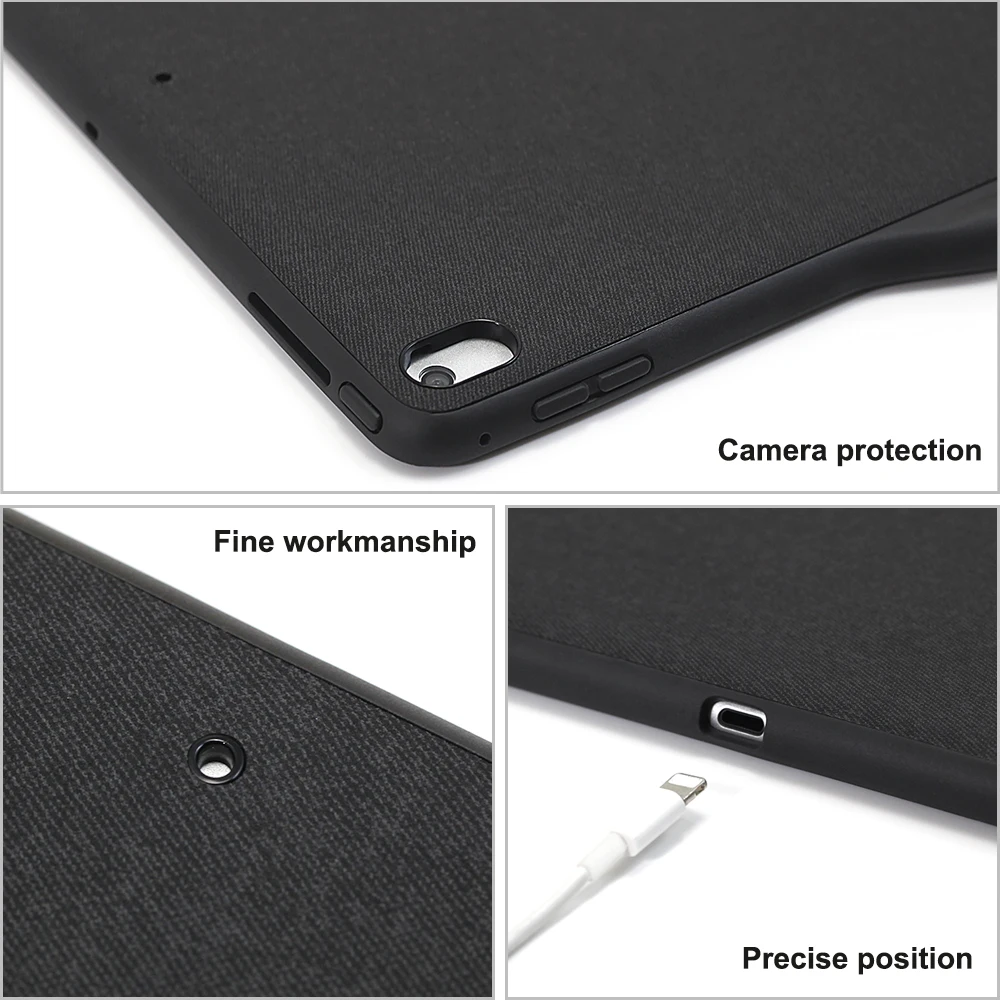 Кожаный чехол карандаш для iPad 6 поколения Бизнес Тонкий из микрофибры с