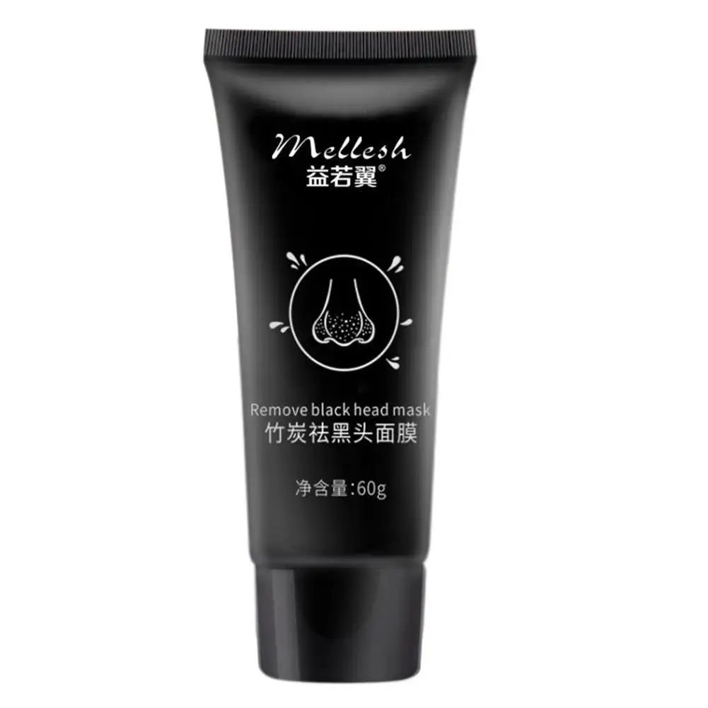 

Korean Cosmetics 1 Piece Of 60g Nose Blackhead Removal Bamboo Charcoal Mud Pore Cleanser Deep Cleansing Exfoliating Acne Ma