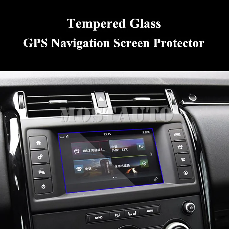 

8.0 in GPS Navigation Screen Protector For Land Rover Discovery 5 LR5 L462 2017-2021 1pcs Car Accessories Interior Car Decor