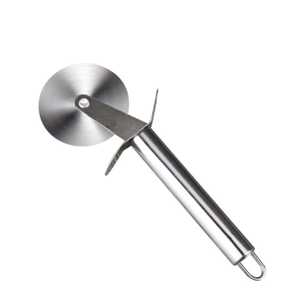 Круглый нож для пиццы из нержавеющей стали маленький размер кондитерское тесто
