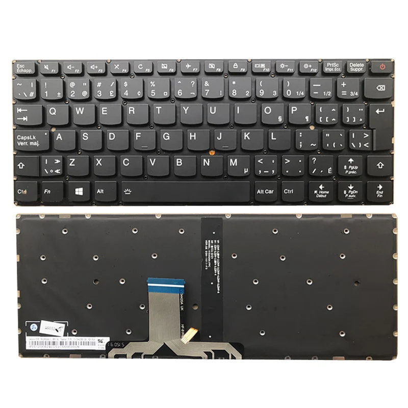 Бесплатная Доставка! Новая клавиатура для ноутбука Lenovo Ideapad 510S-13IKB 510S 710S-13ISK 13IKB Air 13