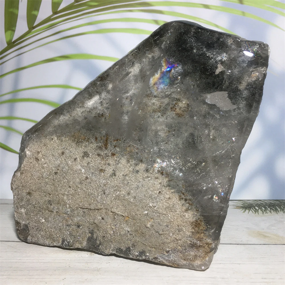 

Натуральный кристалл, садовый кварц, оригинальный драгоценный камень, фэн-шуй, лечебное сырье, минеральное бытовое украшение, модная коллек...