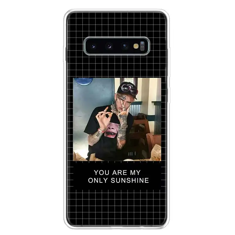 Чехол для телефона Lil peep чехол Samsung Galaxy S20 FE S21 Ultra S10 Plus S10E S9 S8 S7 S6 Edge J4 J6 + J8 | Мобильные