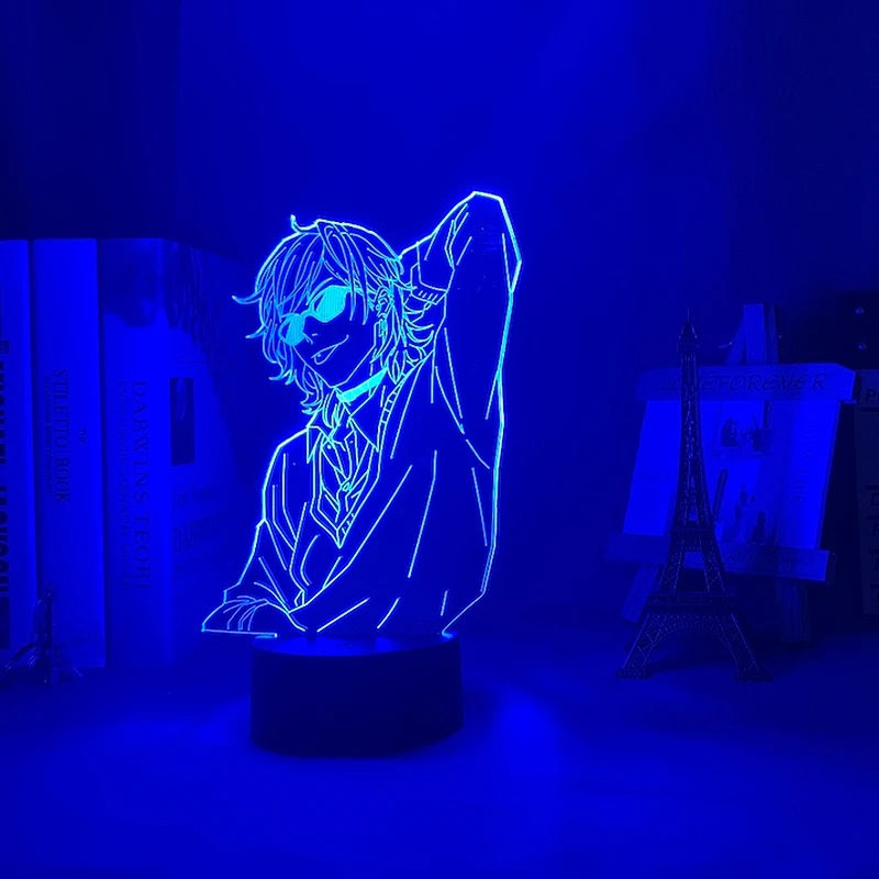 

3D Lamp Yarichin Bitch Club BL Anime Figure Yuri Ayato Light for Bedroom Decor Night Light Yarichin Bitch Club Lamp Yuri Ayato