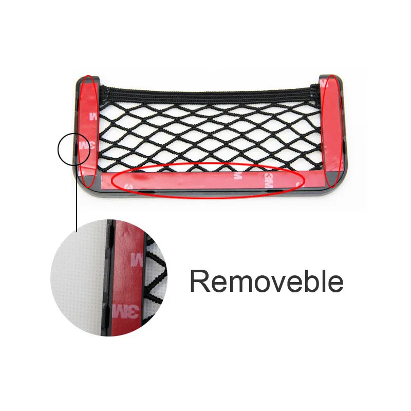 Универсальная Сетчатая Сумка для хранения на сиденье автомобиля эластичный