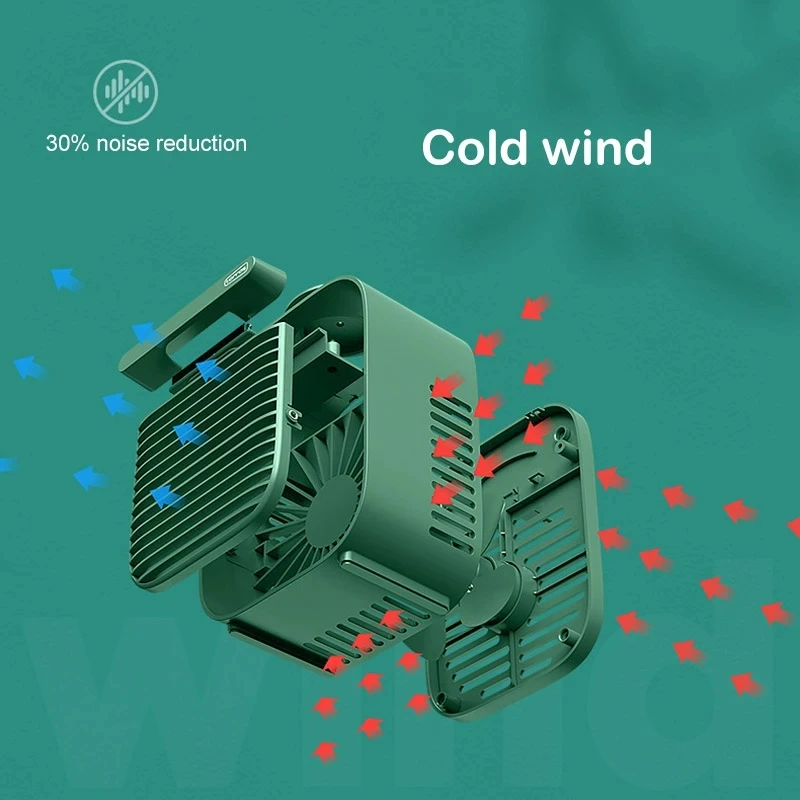 Портативный мини-вентилятор Xiaomi для кондиционера USB охлаждающий вентилятор
