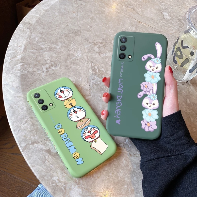 

Для oppo k1 k3 k5 k7 5G k7x k9 чехол с милым боковым рисунком задняя крышка силиконовый мультяшный чехол