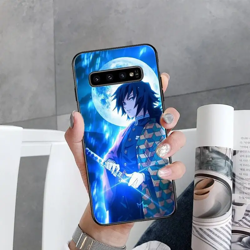 

Newest Japan Demon Slayer Phone Case For Samsung Galaxy S7 S8 S9 S10 S10e S20 s21 s30 plus lite Ultra 5g