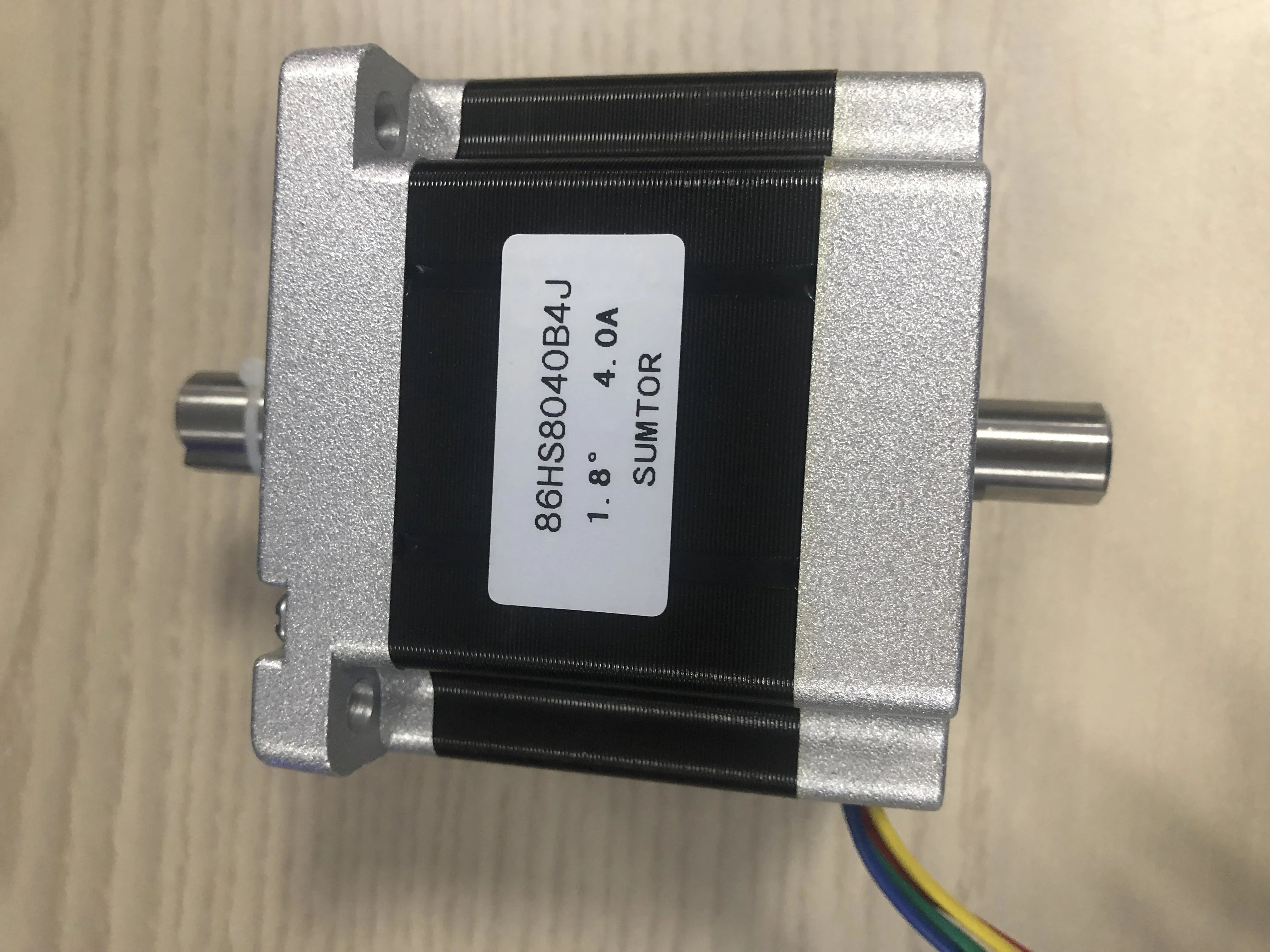 

NEMA 34 Dual output Shaft Stepper Motor 4 N.m 4A Body Length 80 mm CE ROHS Nema 34 Stepper Motor