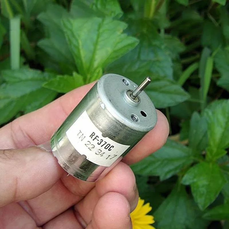 1 шт. 370 микро двигатель постоянного тока 6V-7 2 V 12000 об/мин для электрических