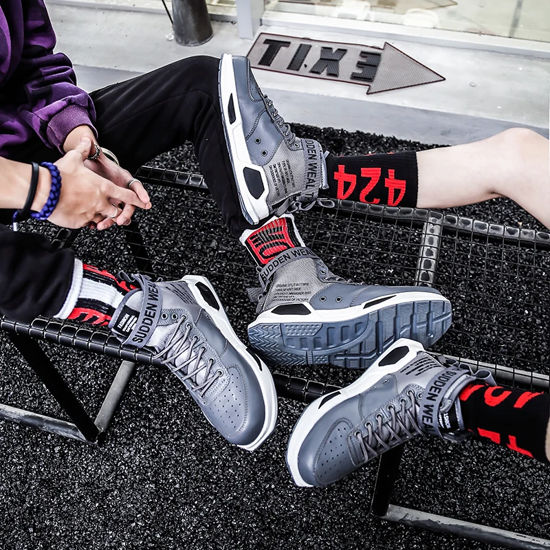 Кроссовки мужские Bomlight из искусственной кожи на молнии размер 13 |