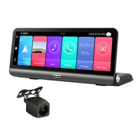 p03 hd1080p 8inch dashboard car dvr camera 232g 4g android 8 1 adas auto video recorder wifi gps navigator