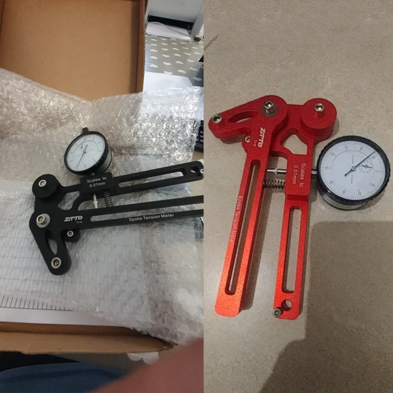 

MTB Bike Tension Meter Wheel Spokes Builders Mechanical Spoke Checker Indicator N0HA