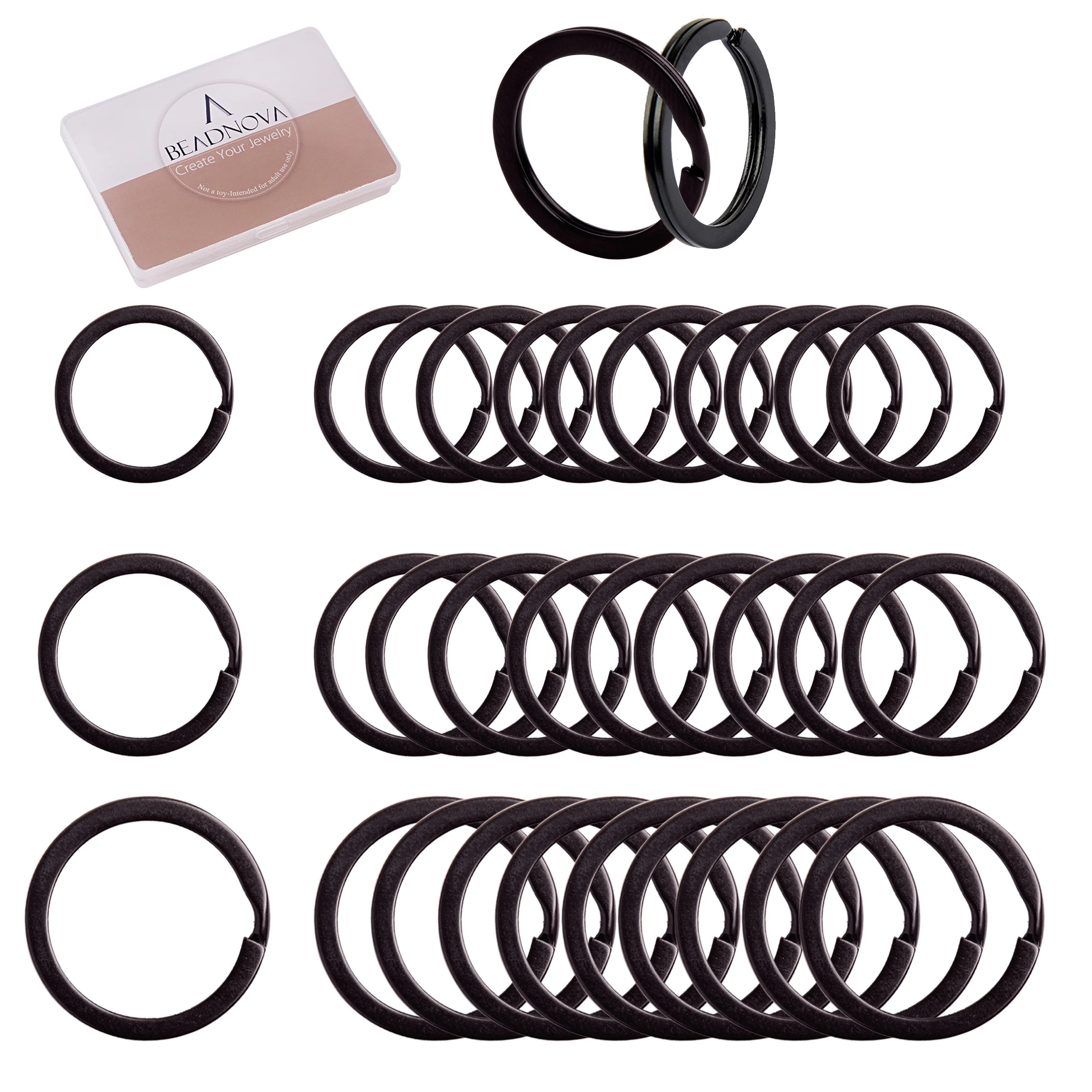 

Кольцо для ключей для больших нагрузок, металлическое кольцо для ключей для домашних автомобильных ключей, кольцо для ключей для собаки (бе...