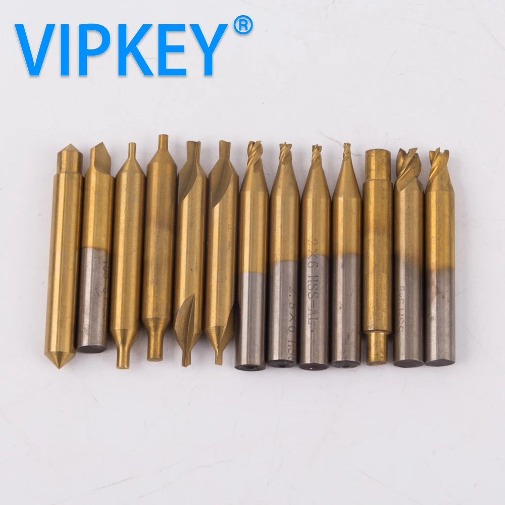 Титанизирующий полный набор инструментов для резки ключей фрезерные головки