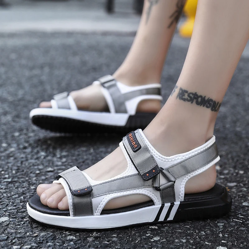 

Gladiator Sandals Men Summer Mens Sandals Sandalias Outdoor Men's Shoes Beach Sandalia Masculina Gladiator Men
