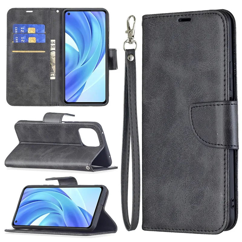 wallet flip case for xiaomi mi 11 lite 5g cover case on for xaiomi 11lite 11 youth magnetic leather stand phone protective bag free global shipping