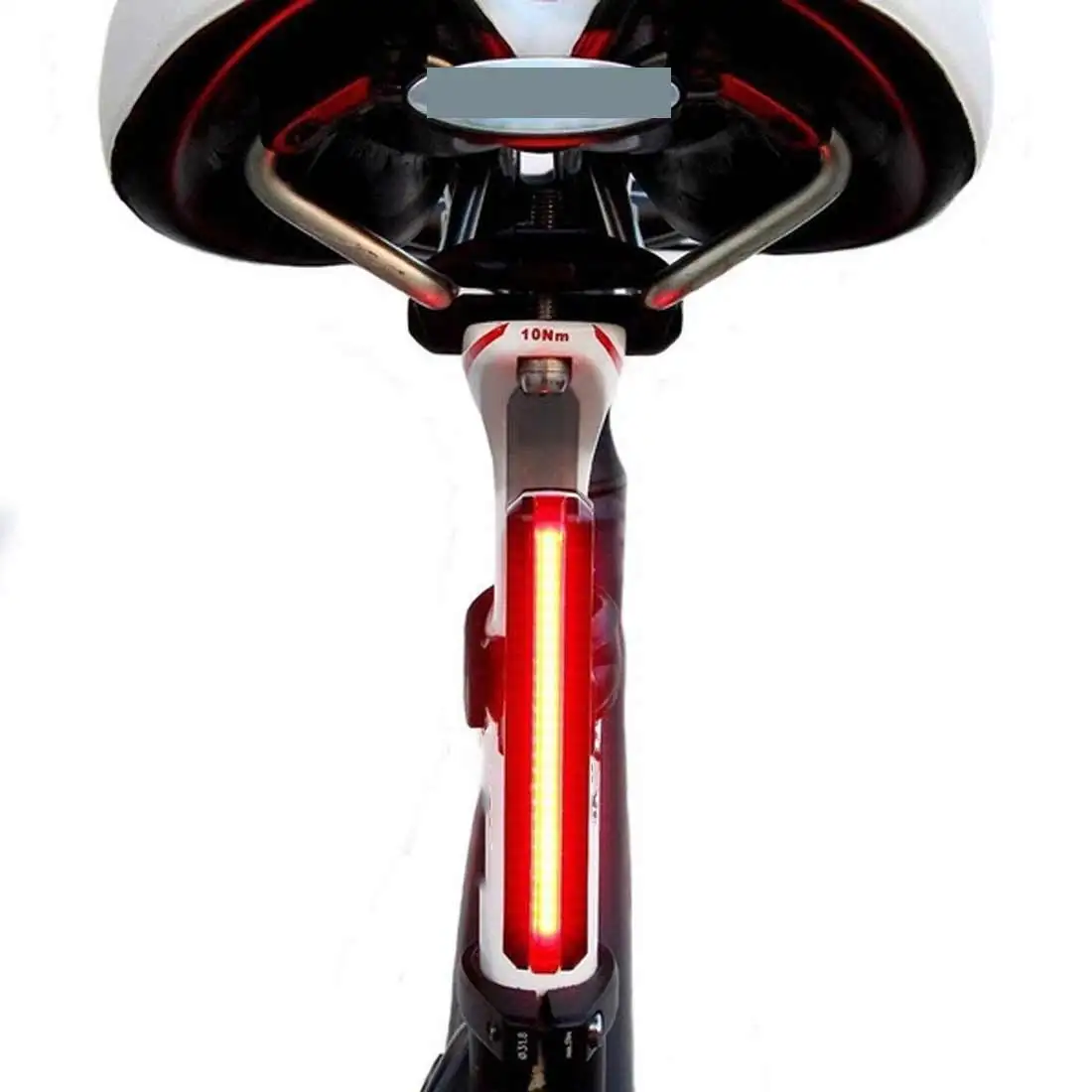 Bike Hot Taillight Waterproof Riding Rear light Led Usb Chargeable Mountain headlight Cycling Light Tail-lamp Bicycle | Спорт и