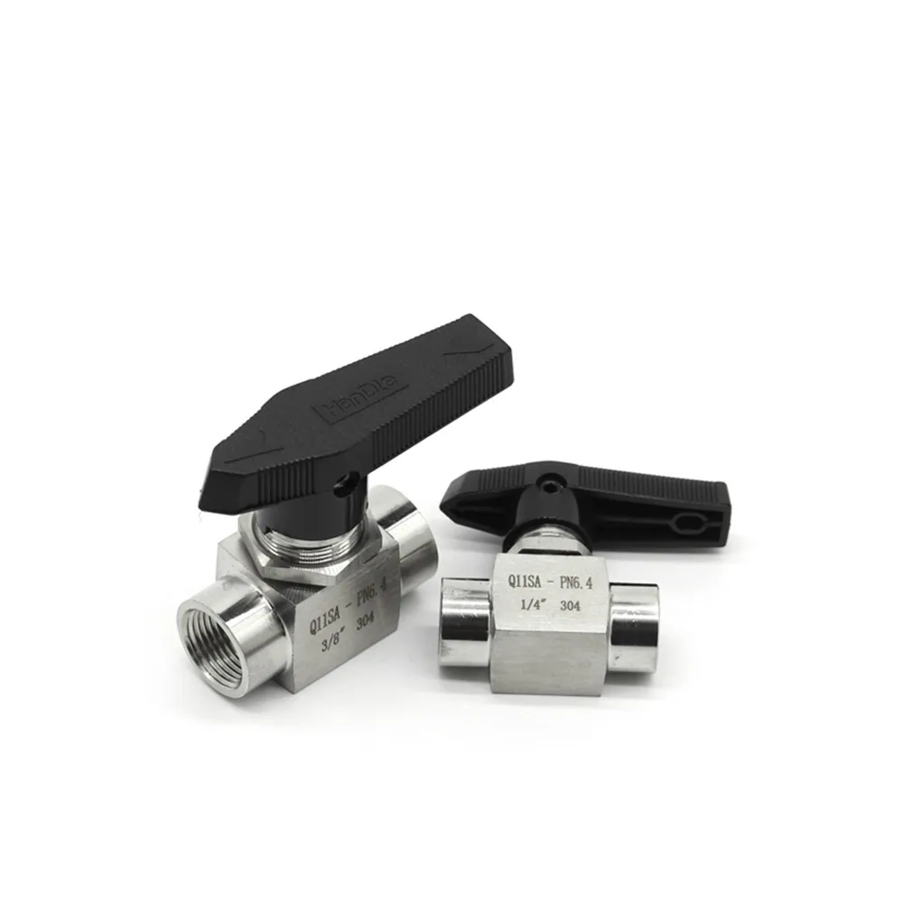 Внутренняя резьба шаровой клапан 1/8 &quot1/4&quot 3/8 &quot1/2&quot 3/4 &quotBSP Нержавеющая сталь 304