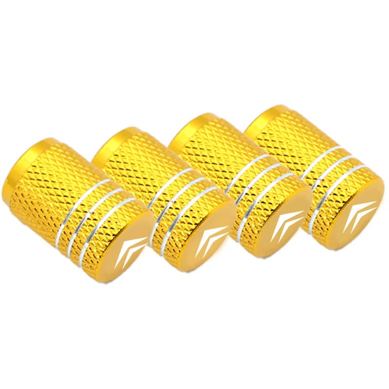 Металлическая креативная красная крышка клапана автомобильного сердечника