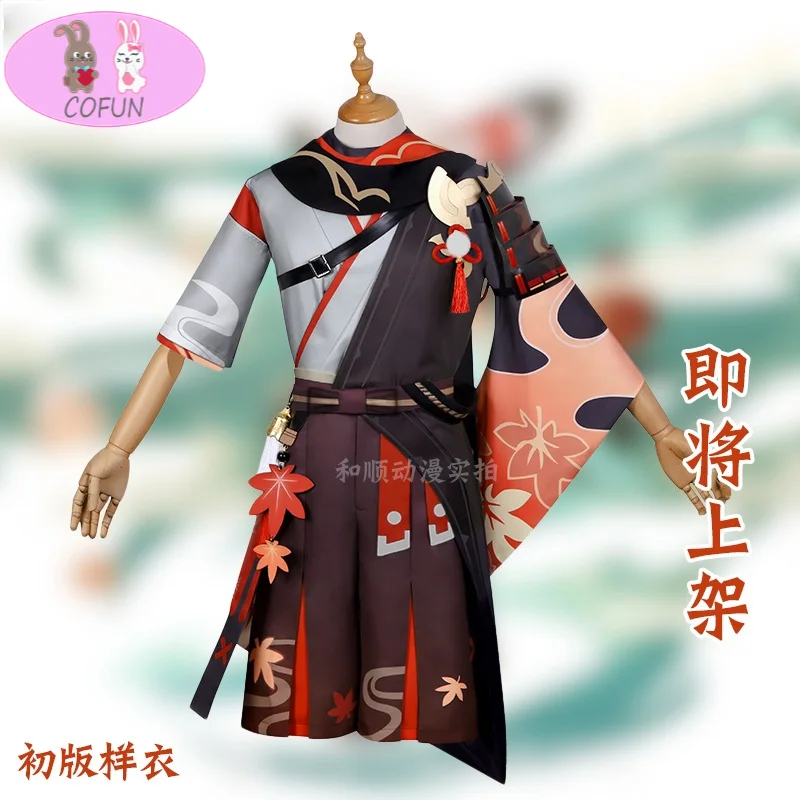 

Аниме! Genshin воздействия Kiryu Wanye игровой костюм красивая форма Косплэй костюм на Хэллоуин Одежда для карнавала, вечеринки для Для мужчин 2021 Но...