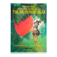 children baby story bookthe little mouse the red ripe strawberry and the big hungry bear english educational picture books