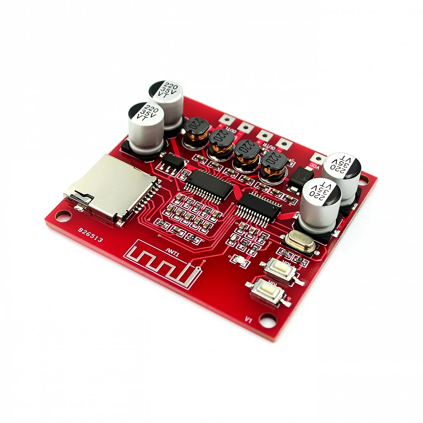 XH A233 15W X 2 Bluetooth 4 плата цифрового усилителя мощности стерео TF карта